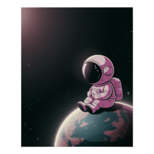 Poster L'explorateur cosmique