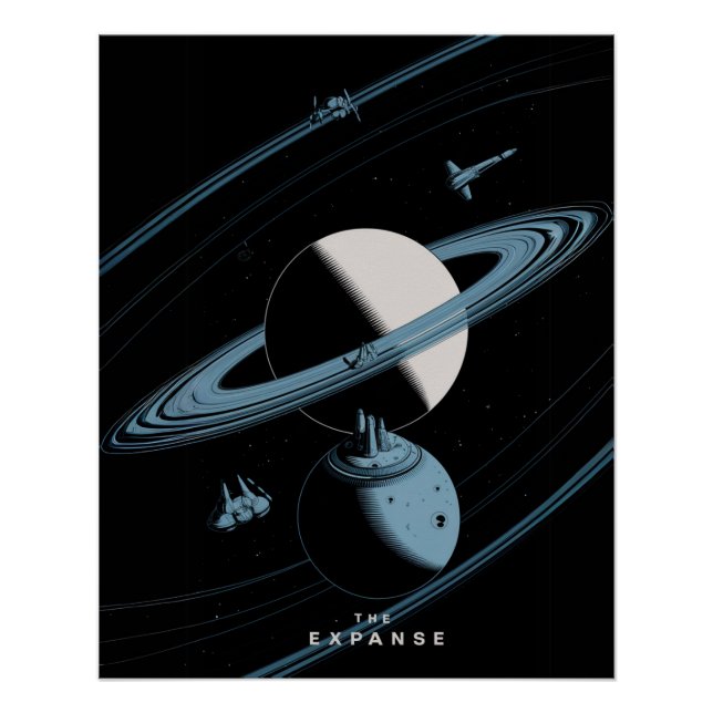 Poster L'exploration de l'expansion-scienceFi (Devant)