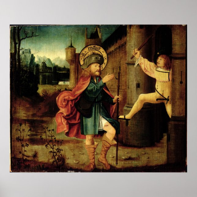 Poster L'expulsion de Saint Roch de Rome (Devant)