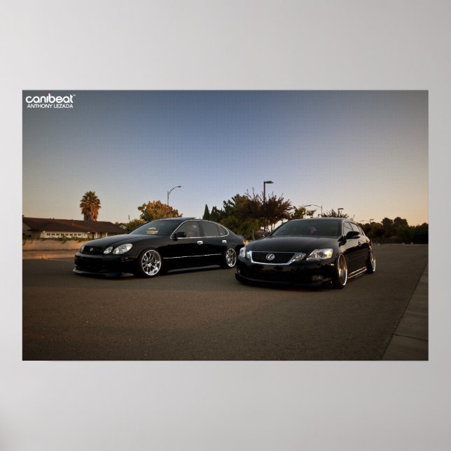 Poster Lexus GS Brothers (Devant)