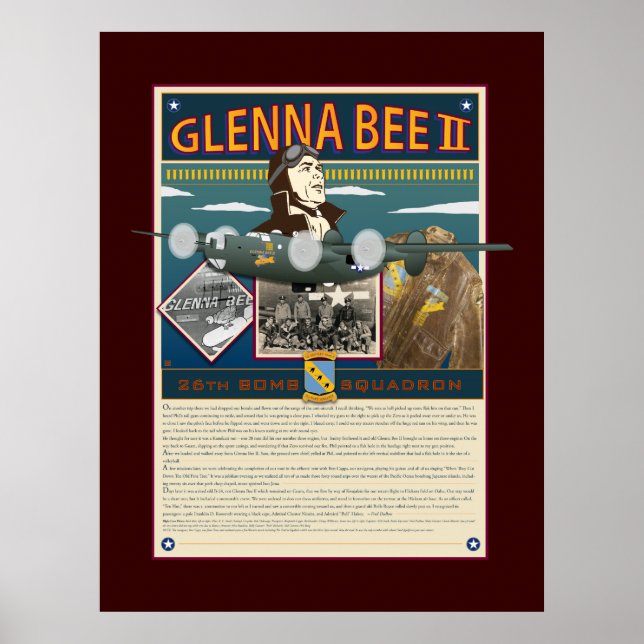 Poster L'histoire de Fred Glenna Bee II - Imprimer (Devant)