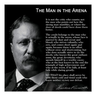 Poster L'homme dans le discours de l'ARENA