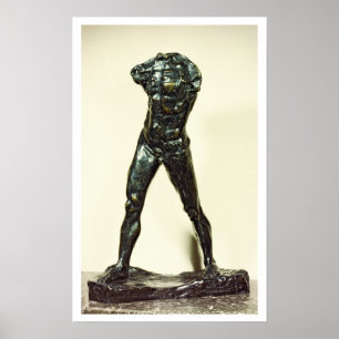 Poster L'homme qui marche, 1877 (bronze)