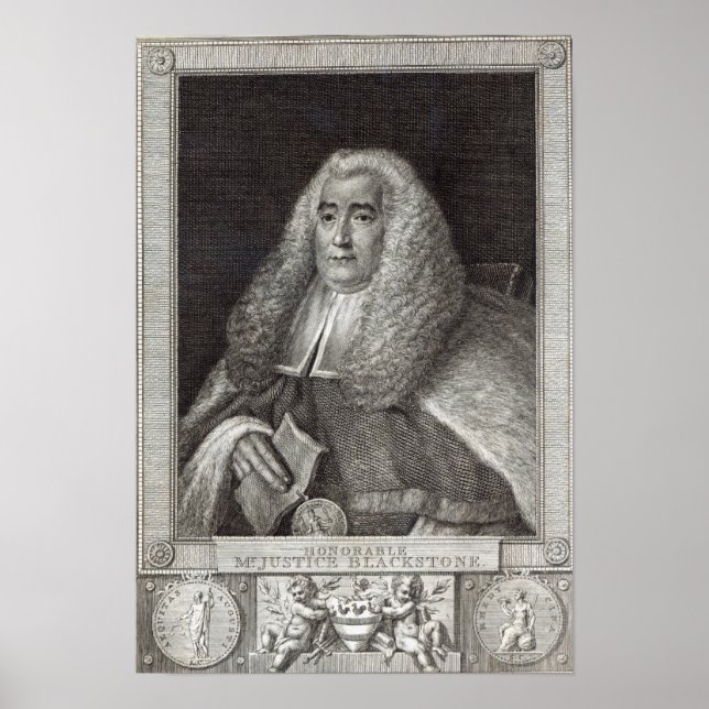 Poster L'honorable M. le juge Blackstone (Devant)