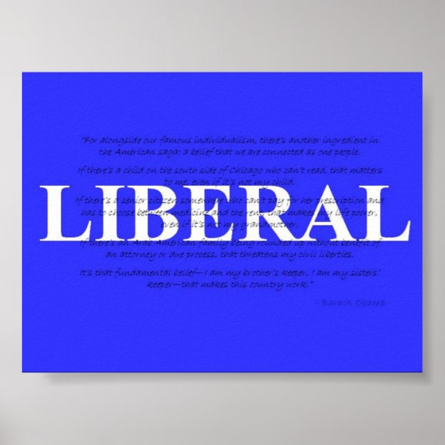 Poster libéral (Devant)
