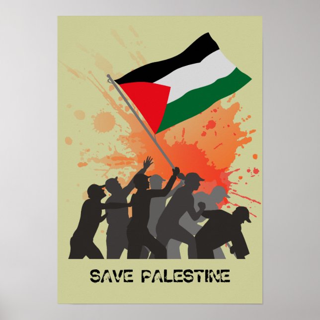 Poster Libérer la Palestine (Devant)