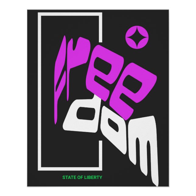 Poster Liberté - Etat de liberté (Devant)