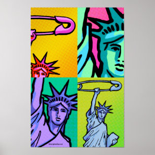 Poster Liberty Dot #7 4-up : 11 X 16,5