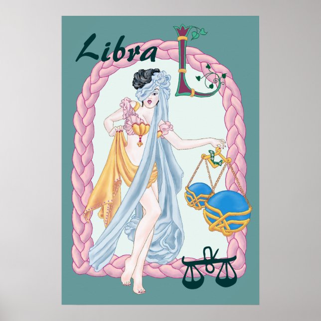 Poster Libra celtique (Devant)