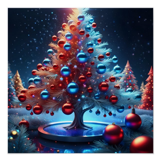Poster Lienzo Decorativo navidad 1 - 002 (Devant)