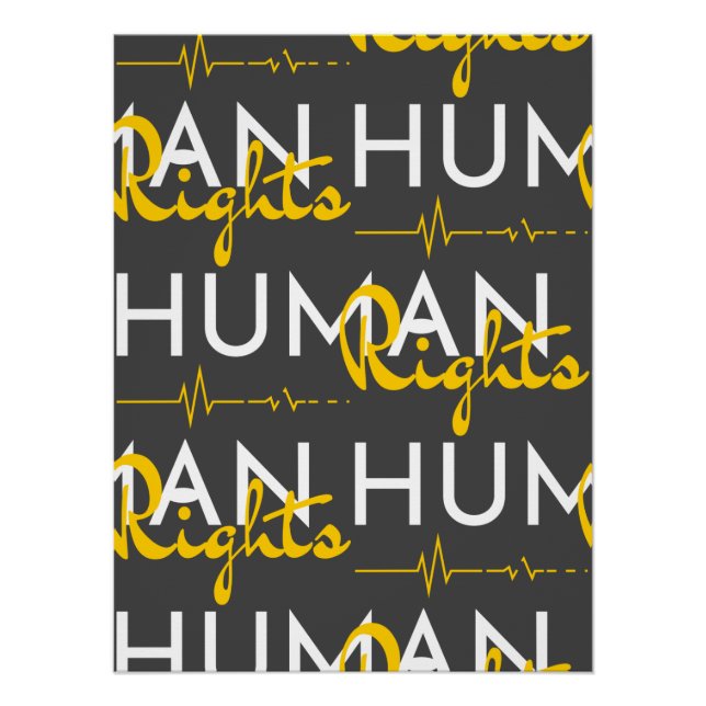 Poster Lifeline to Human Rights (Devant)