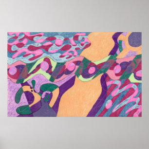 Poster Ligne d'eau