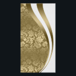 Poster Lignes dynamiques Gold Abstraites<br><div class="desc">Kines dynamiques Abstraites en or et blanc.</div>