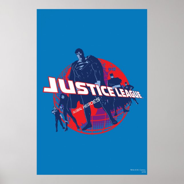 Poster Ligue de la justice et du monde (Devant)