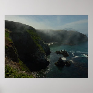 Poster L'île de Foggy Anacapa aux îles Channel