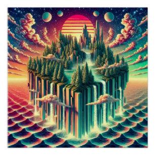 Poster L'île du rêve : un voyage métaphorique