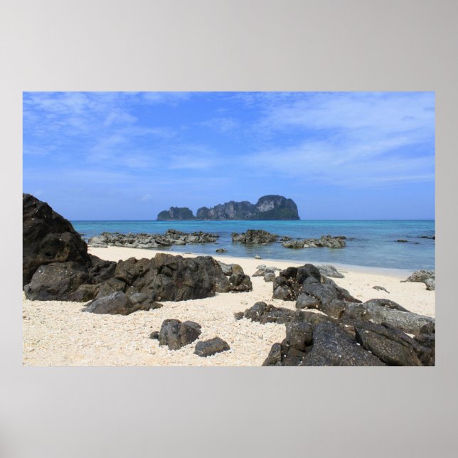 Poster L'île tropicale (Devant)