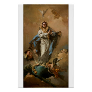 Poster L'Immaculée Conception par Giovanni Tiepolo