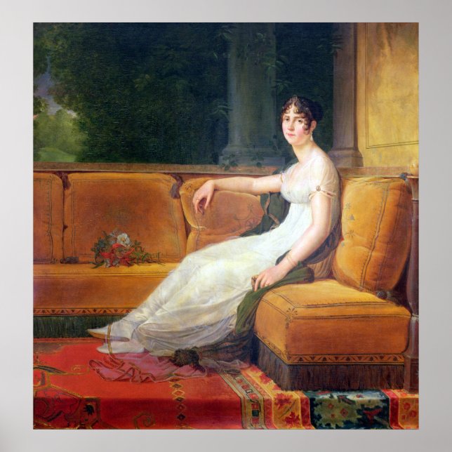 Poster L'impératrice Joséphine à Malmaison, vers 1801 (Devant)
