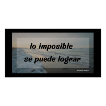 l'impossible peut être réalisé