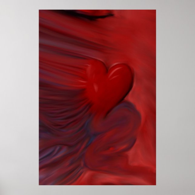 Poster L'impression cardiaque non domptée (Devant)