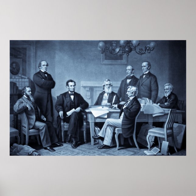 Poster Lincoln Lecture de la proclamation d'émancipation (Devant)