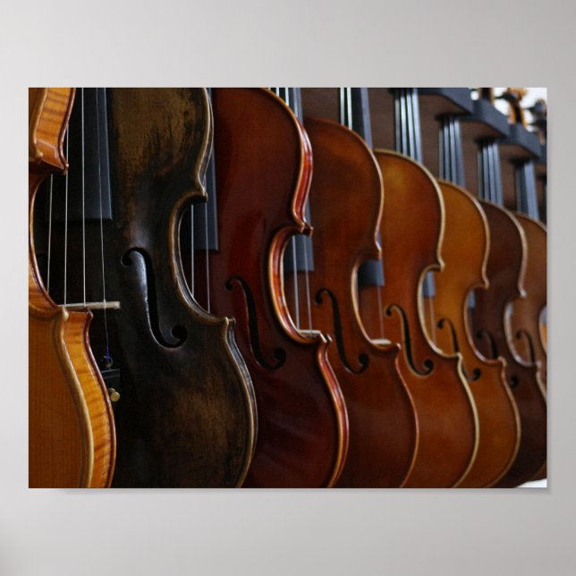 Poster Lineup de violon (Devant)