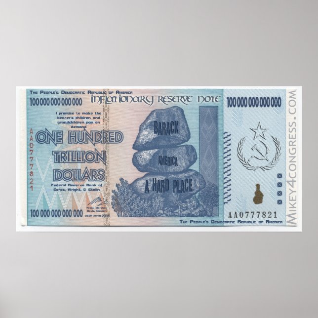 Poster L'inflation à laquelle vous pouvez croire ! (Devant)