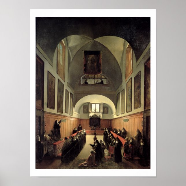 Poster L'initiation d'un jeune novice d'Albano dans (Devant)