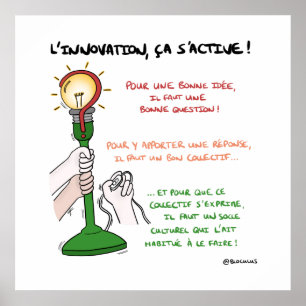 Poster "L'innovation, ça s'active !"