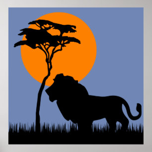 Poster Lion