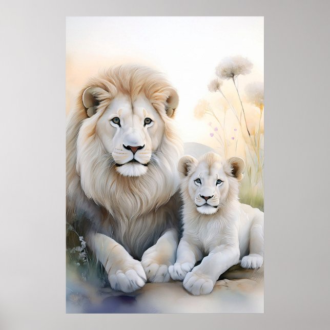 Poster Lion (Devant)