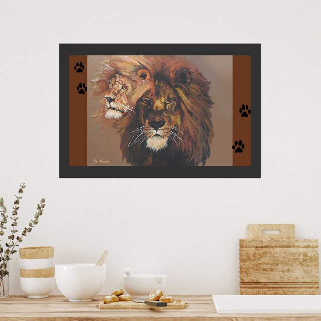 Poster - Lions (Cuisine)