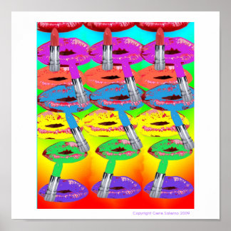 Poster Lipsticks