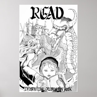 Poster LIRE LA Semaine internationale de l'enfance