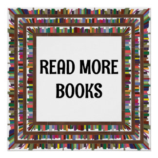 Poster Lire plus de livres