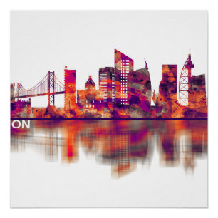 Poster Lisbon Portugal