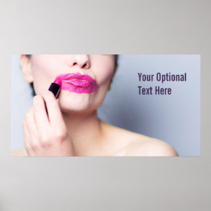 Poster Listick 2 mal appliqué