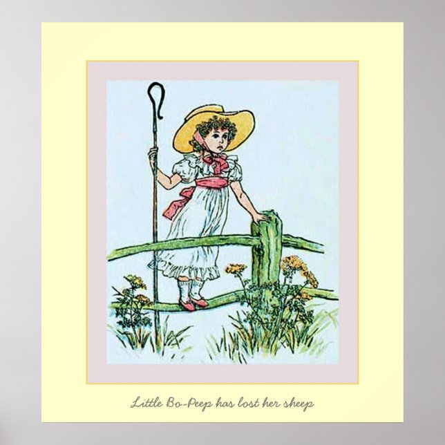 Poster Little Bo-Peep (Devant)