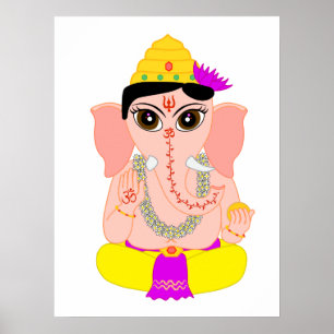 Poster Little Ganesha