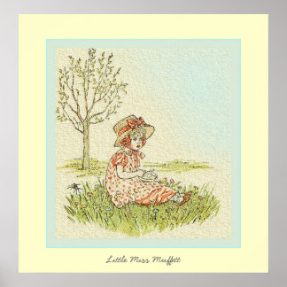 Poster Little Miss Muffett