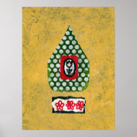 Poster Little Tulip Art mur