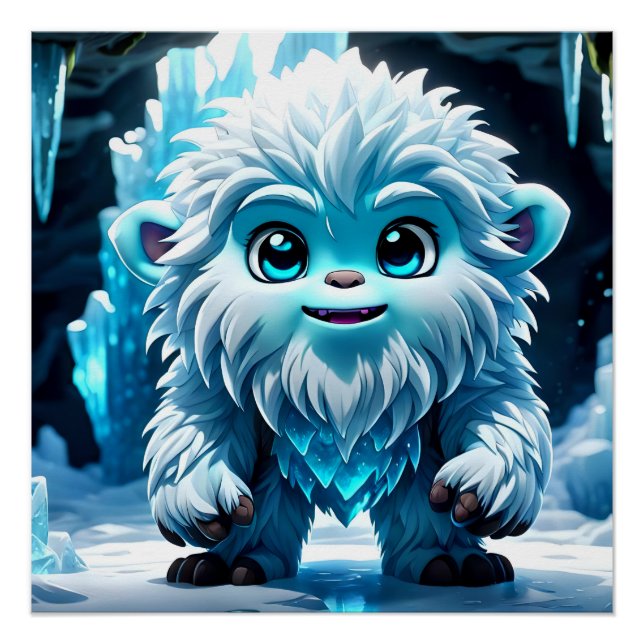 Poster Little Yeti (Devant)