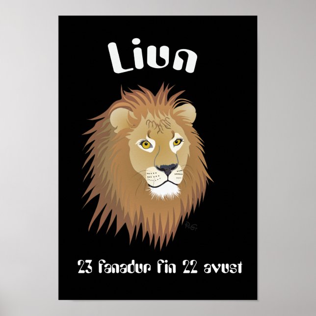 Poster Liun 23 fanadur fin 22 (Devant)