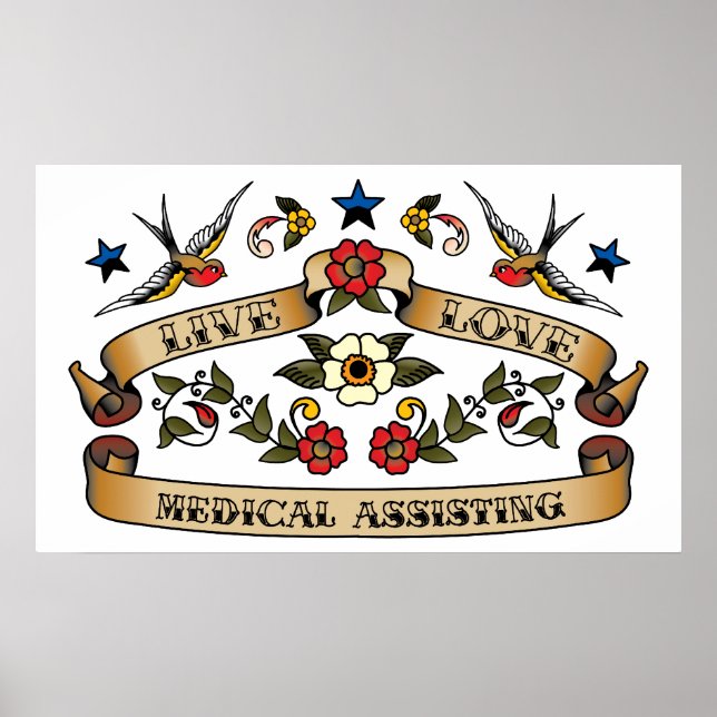 Poster Live Love Médicale Assistance (Devant)