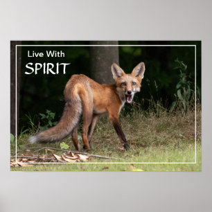 Poster Live With Spirit