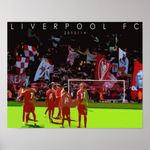 Poster Liverpool FC 2013/14
