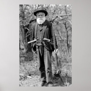 Poster Living Off the Land, 1904