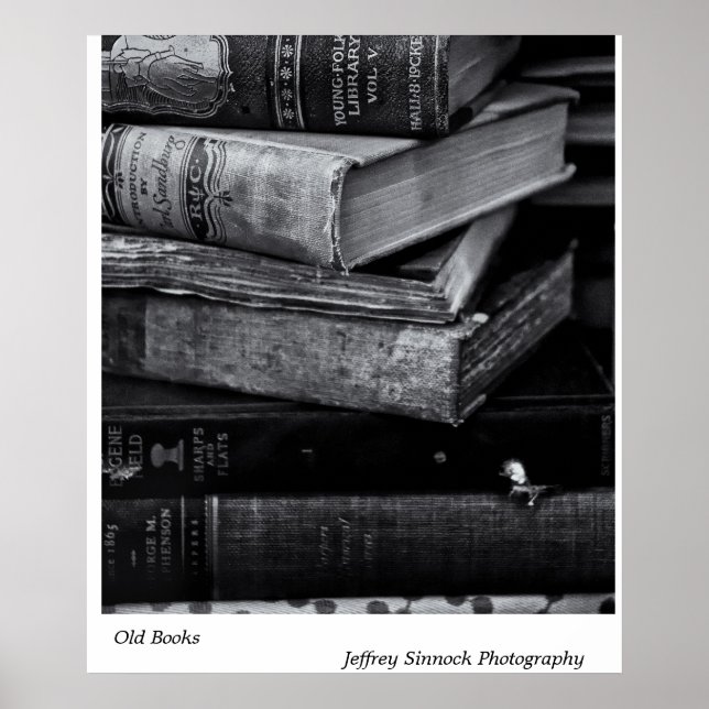 Poster Livres anciens (Devant)