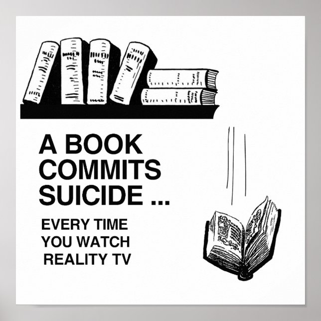 POSTER LIVRES SUICIDE COMMIT (Devant)